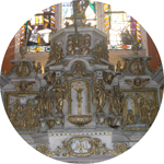 le maître autel de Saint-Lô-d'Ourville